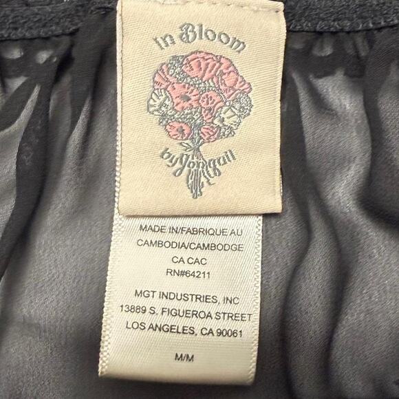 In Bloom By Jongail Size Medium Vintage Laced Sheer Baby Doll Cami/Tank - Picture 4 of 4